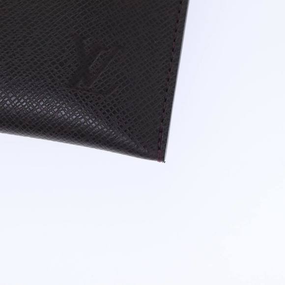LOUIS VUITTON Taiga Document Case Clutch Bag Acajou M99087 LV Auth 92061 - Picture 7 of 16